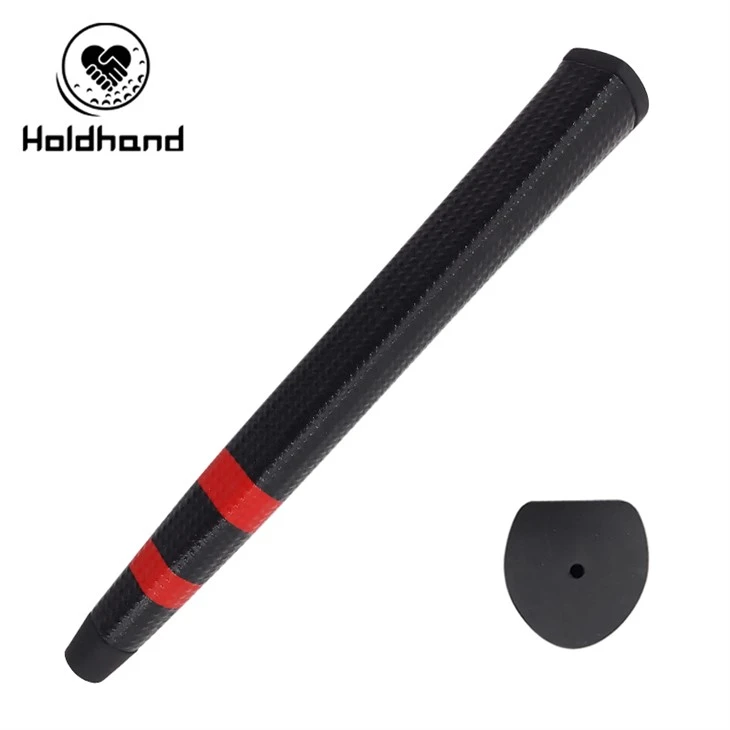 Komfortabelt anti-sved golfputtergreb PU-materiale med tilpasset logo og EVA-indsats