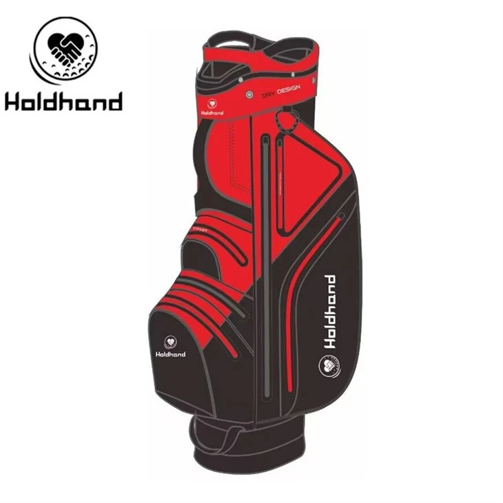 Customization Logo Pattern Cave On Wheels: A Spacious 14-Way Golf Cart Bag factory