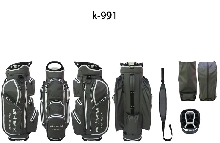 Logo Color Hot Design Golf Cart Bag suppliers
