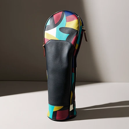 OEM Nyt Design Højkvalitets Golf Driver Club Head Cover Pu Læder