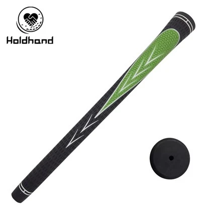 Golf Iron Grip – sort gummi med aggressiv anti-slip tekstureret overflade