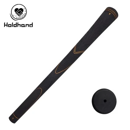 Golf Iron Grip – Sort gummi med indlejret anti-slip tekstureret greb