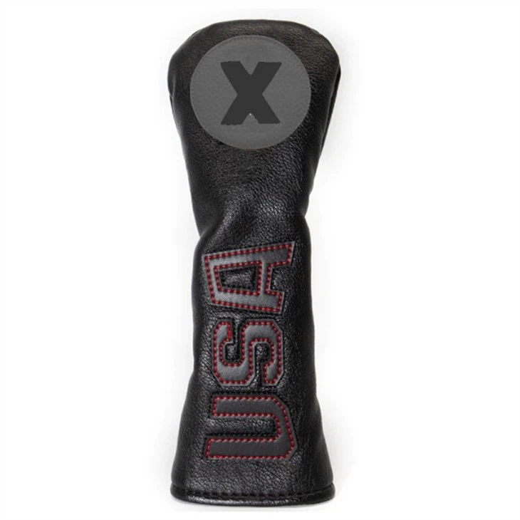 Custom Luxury Golf Headcover PU Leather Golf Driver Headcover