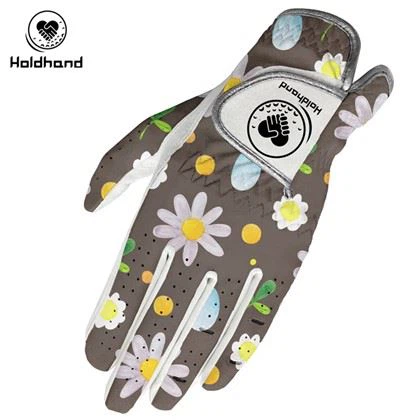 Fabrikspris OEM Højkvalitets Antislip PU Cabretta Golfhandsker Custom Logo
