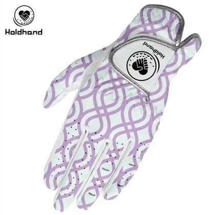 Fremhæv Design Soft Touching Hot Sale OEM Hot Sale Høj kvalitet PU Cabretta Golfhandsker Custom Logo