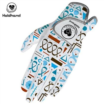 Fremhæv kvalitetsgolfhandsker Custom Logo OEM Soft Touching Cabretta Bedst sælgende golfhandsker