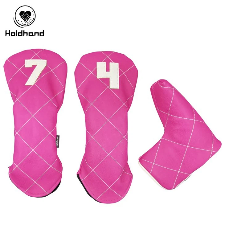 Quality Leather Premium Golf Headcover Surperior Quality Water-resistant Custom Logo Style And Customize Your Golf Bag